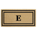 Black Coir Door Mat E298