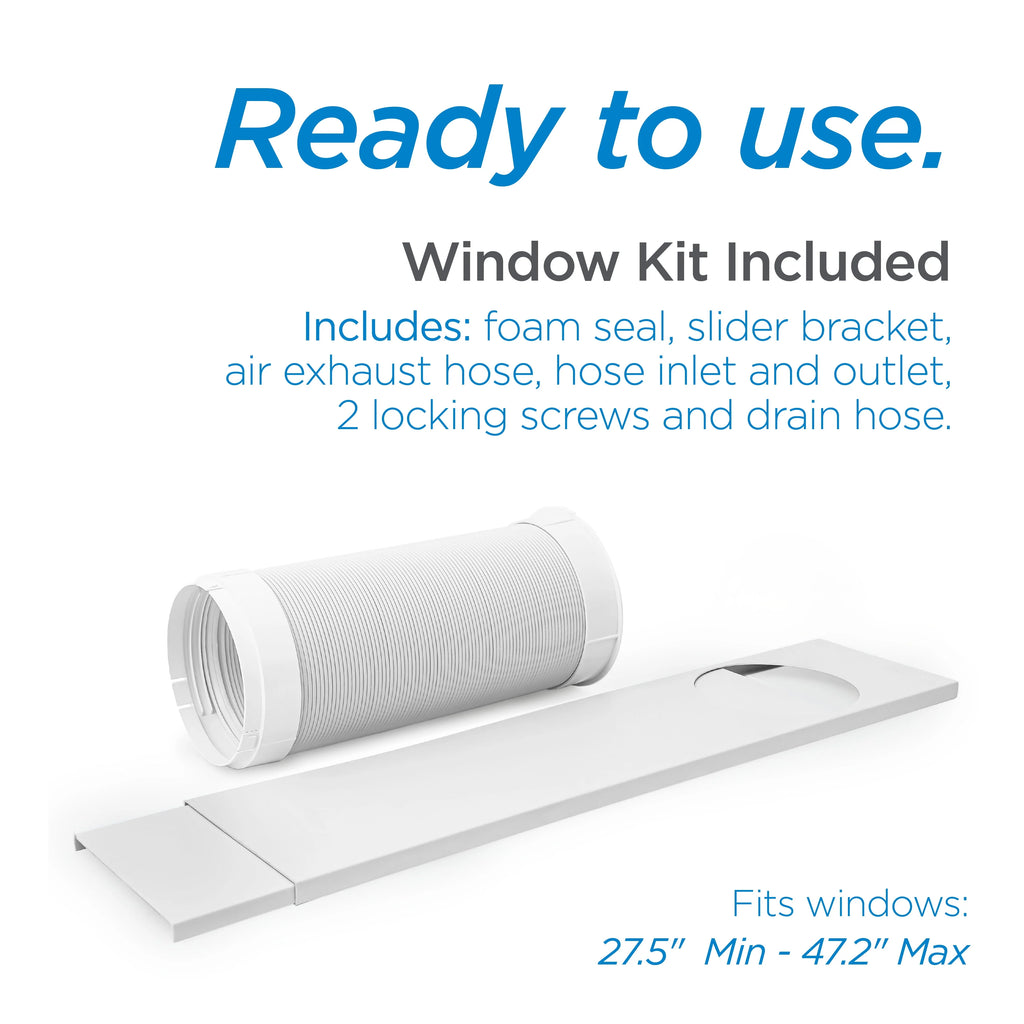 5,000 BTU Portable Air Conditioner with Remote Control, White H799