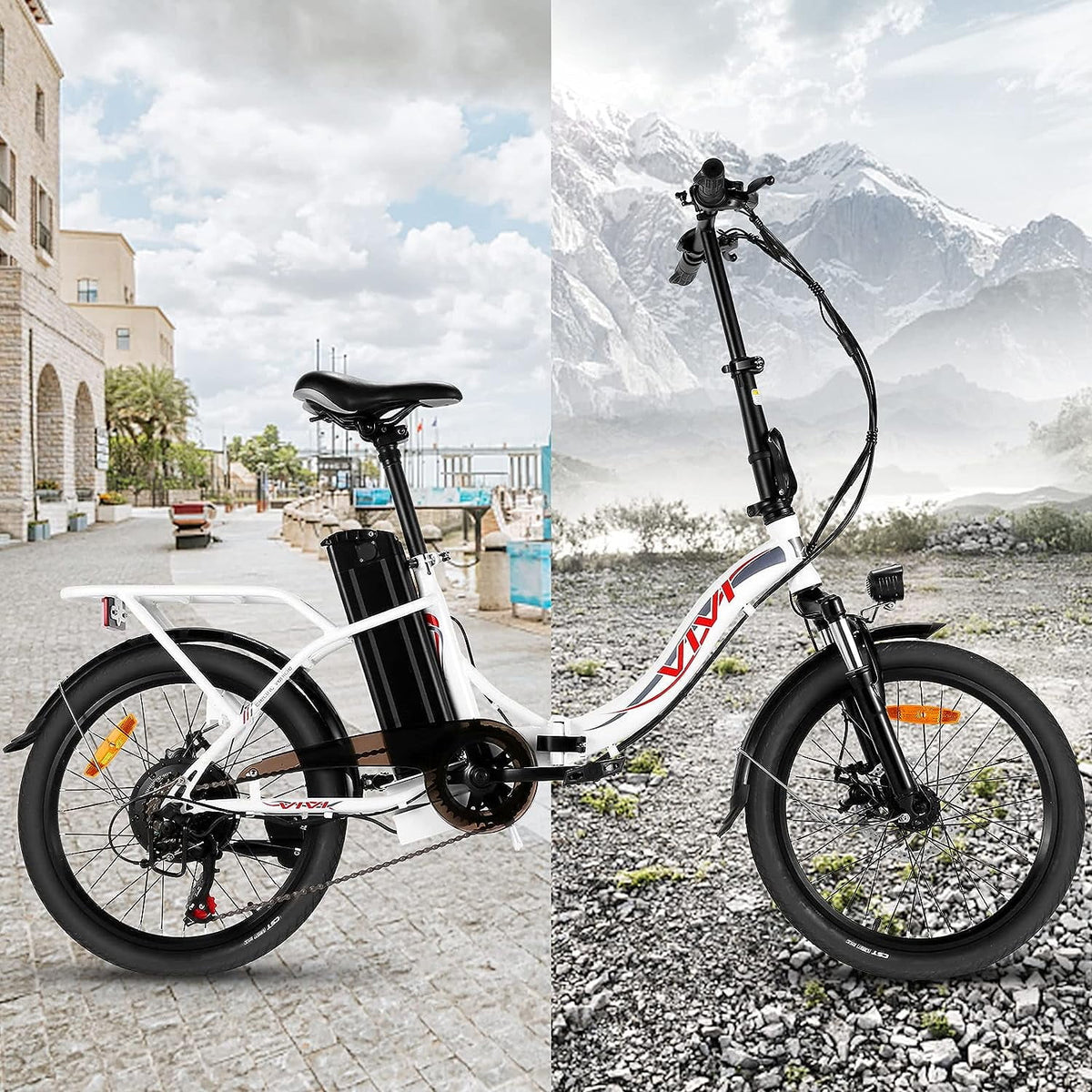20 Folding Electric Bike 500W with 48V Removable Battery K95969