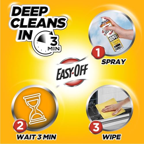 Heavy Duty Oven Cleaner Lemon Scent 14.5 oz Can F761372