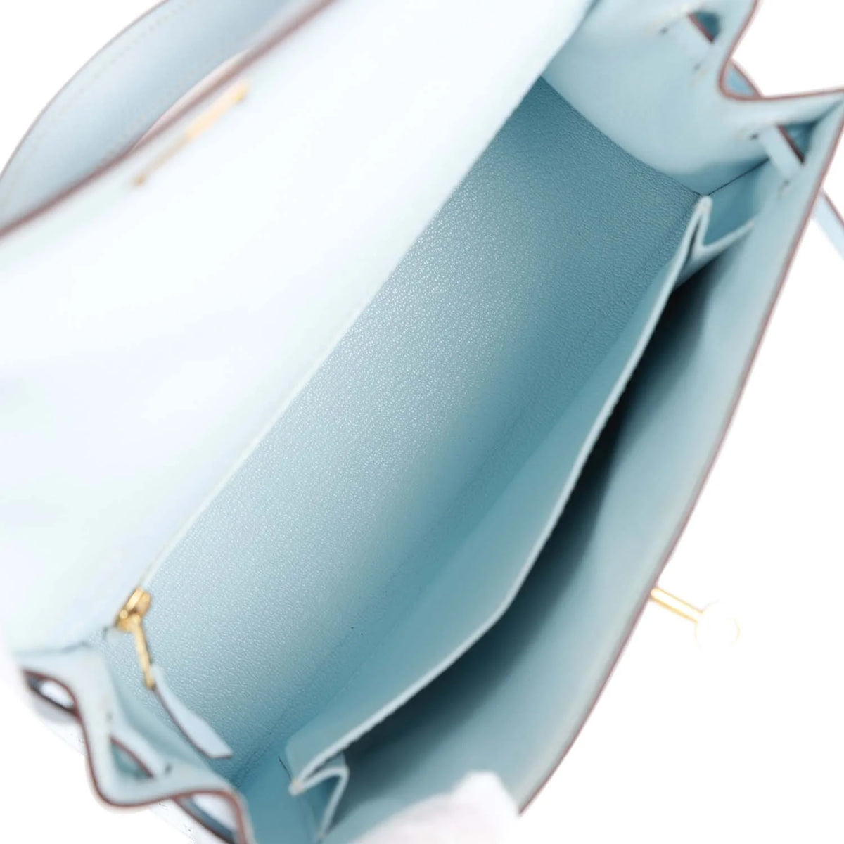 Bleu Brume Epsom Leather Bag B319