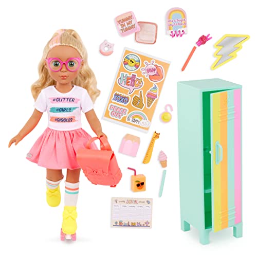 14-Inch Doll Set with Blonde Hair & Green Eyes L239939