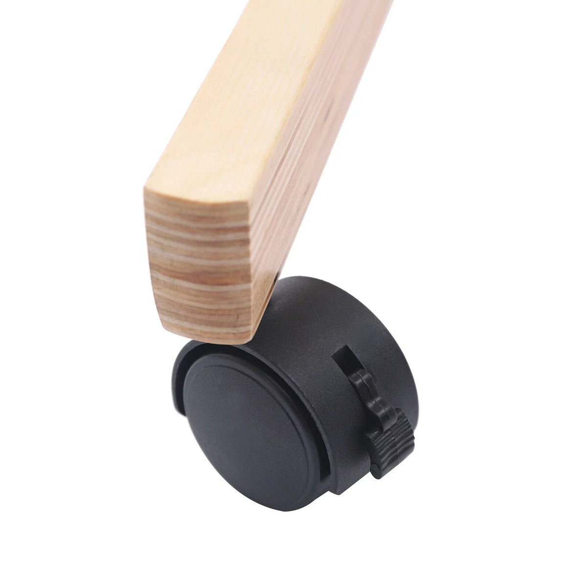 C-shaped Sofa End Side Table with Side Pocket H58264