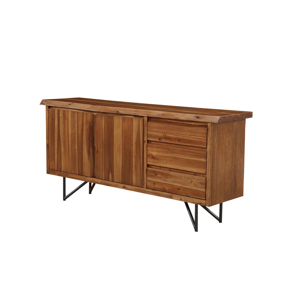 Live Edge Wood Dining Server C6470