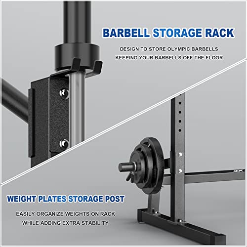 Adjustable Squat Rack with Pull Up Bar G253