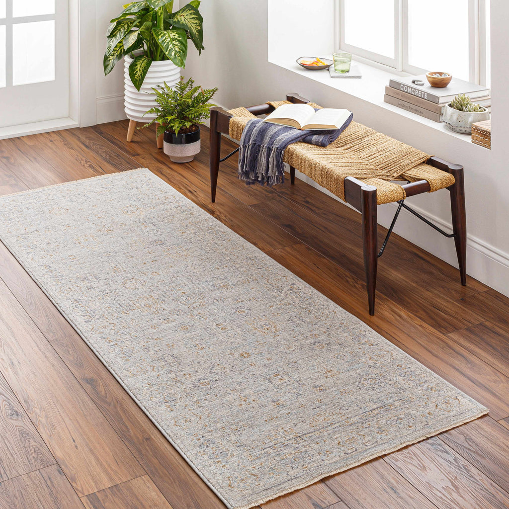 Gray Green 10' x 14' Area Rug J627