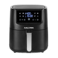 8 Qt Digital Touchscreen Air Fryer with Trivet, Black U637