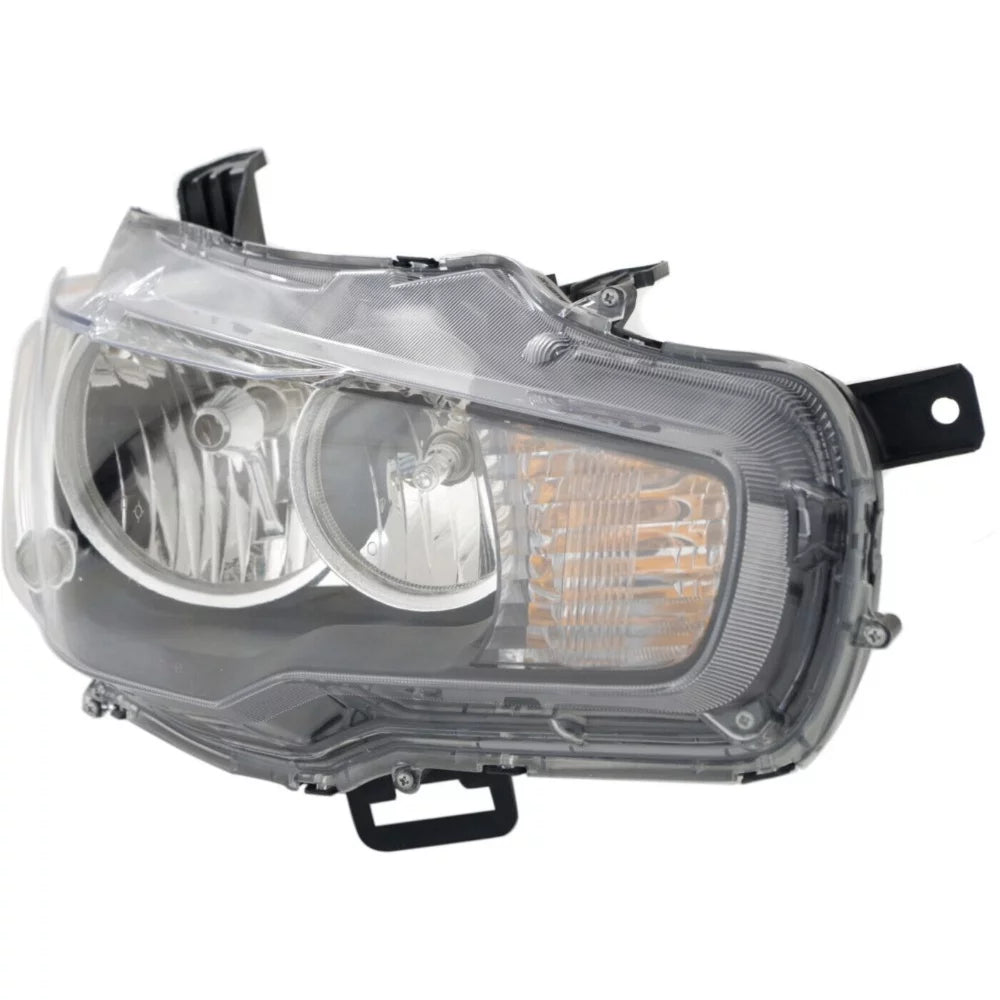 2008-2014 Lancer EVO X Headlights Headlamps Chrome Bezel Left+Right E254