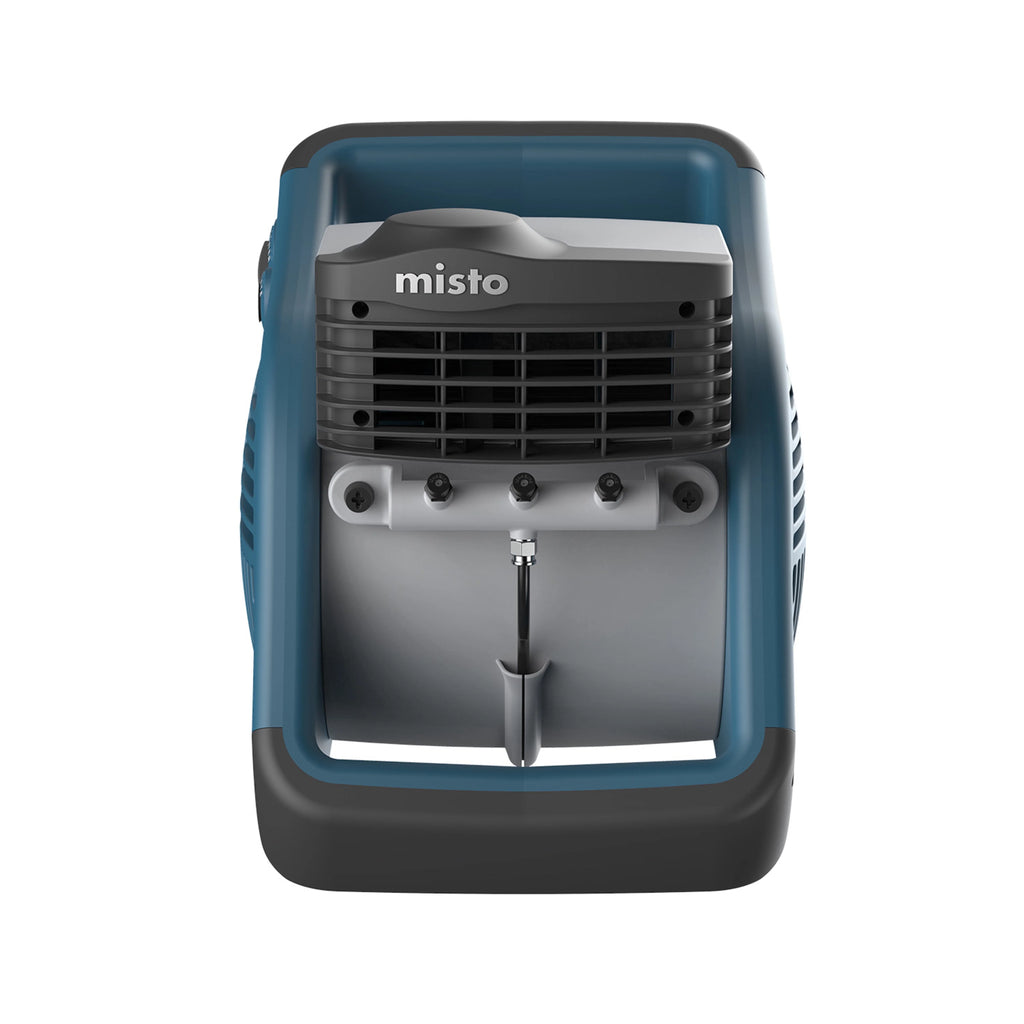 15 Pivoting Outdoor Misting Fan with 3 Speeds, Black X2366