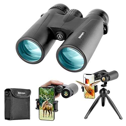 12x42 HD Binoculars with Phone Adapter and Tripod V251