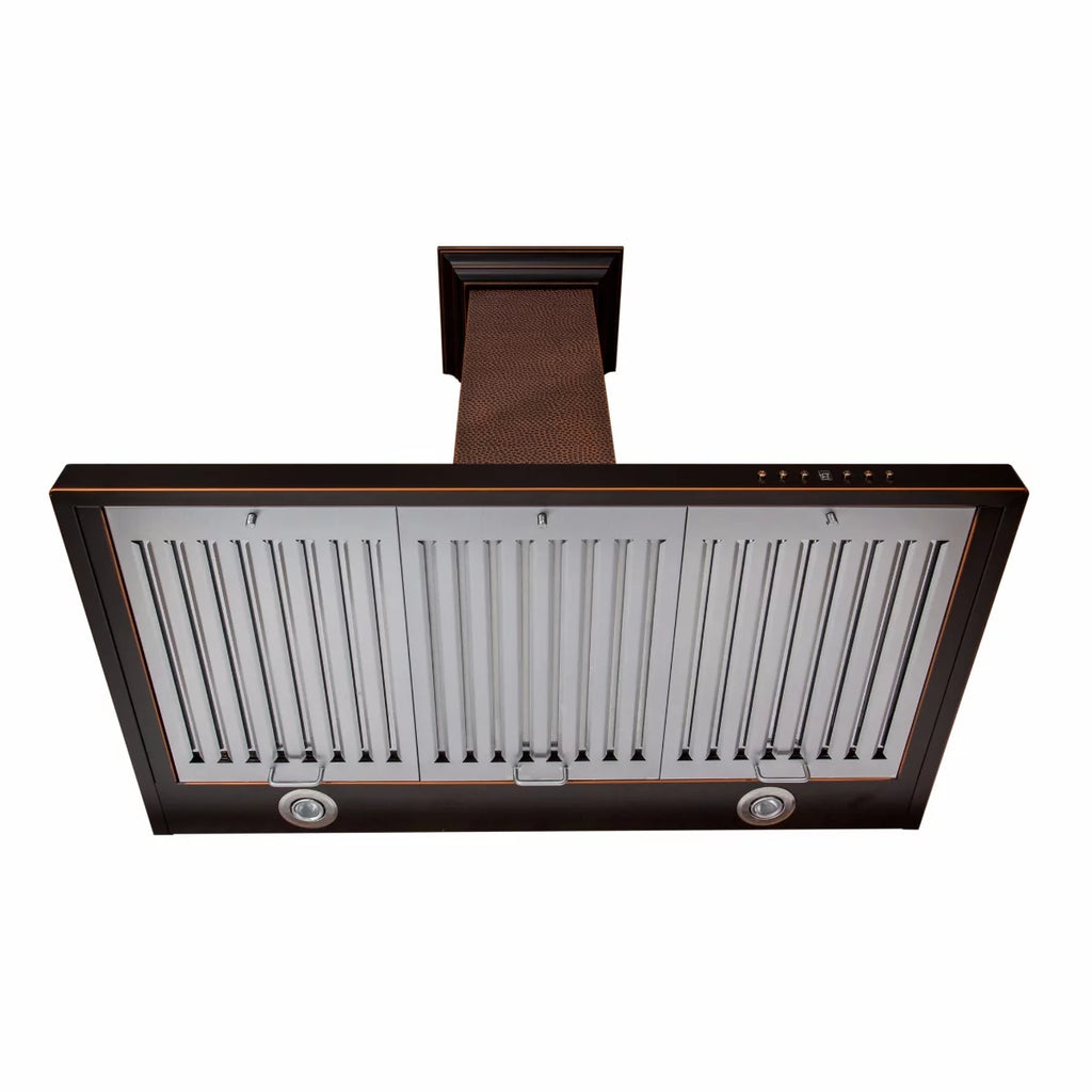 30 in. 760 CFM Hand-Hammered Wall Mount Range Hood C1049