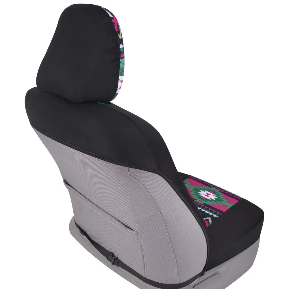Two Tone Pattern Car Seat Covers B94883