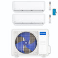 18,000 BTU 2 Zone Ductless Air Conditioner and Heat Pump N13522