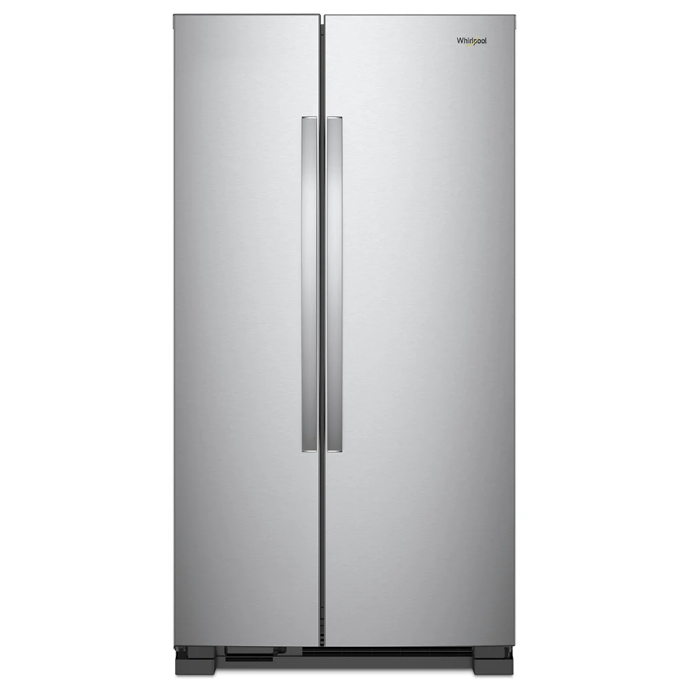 36 Wide 25.1 Cu. Ft. Side By Side Refrigerator - Stainless Steel I9054