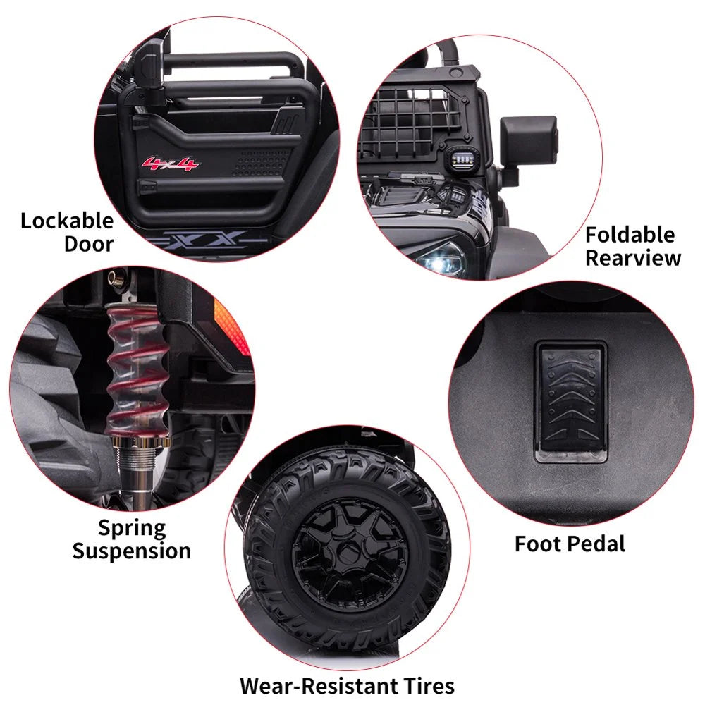 24V Ride on Car with Remote Control 2 Seats I12118