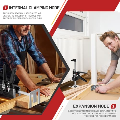 2 Pack 12 in Multifunctional Furniture Lifter Jacks B50267