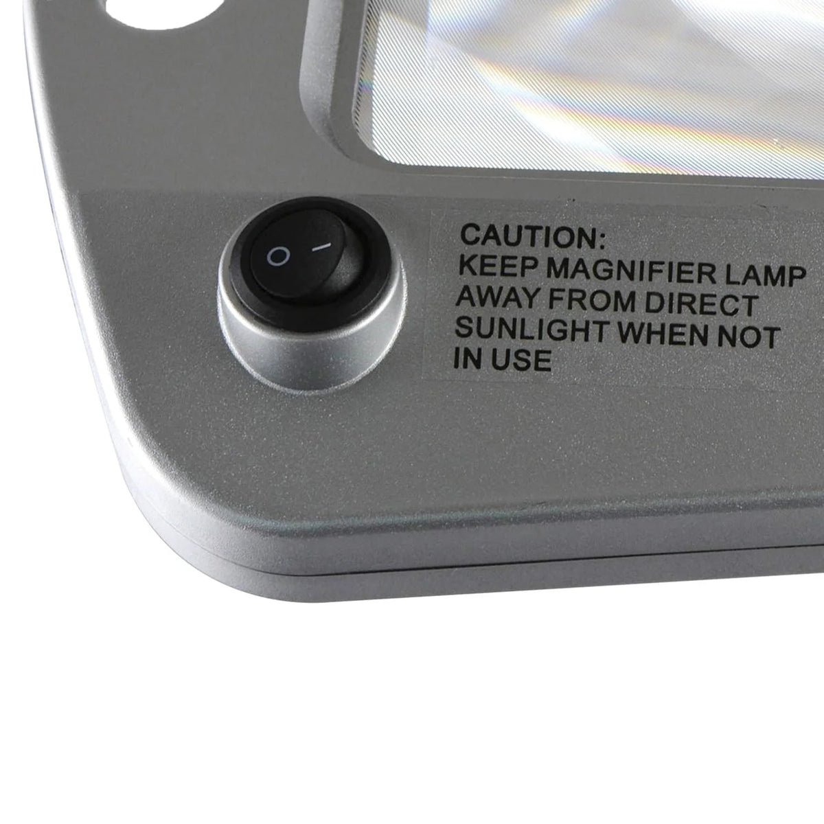 Bronze LED Illuminated Floor Magnifier Lamp B8568