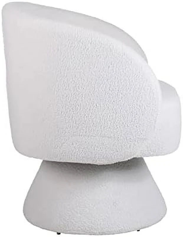 Linen Upholstered Swivel Accent Chair Set of 2 T321