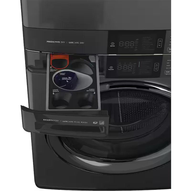 4.5 cu. ft. Washer and 8.0 cu. ft. Gas Dryer Laundry Tower Q971