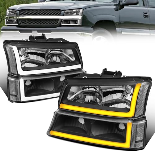Black Housing Clear Lens Headlight Assembly S632448