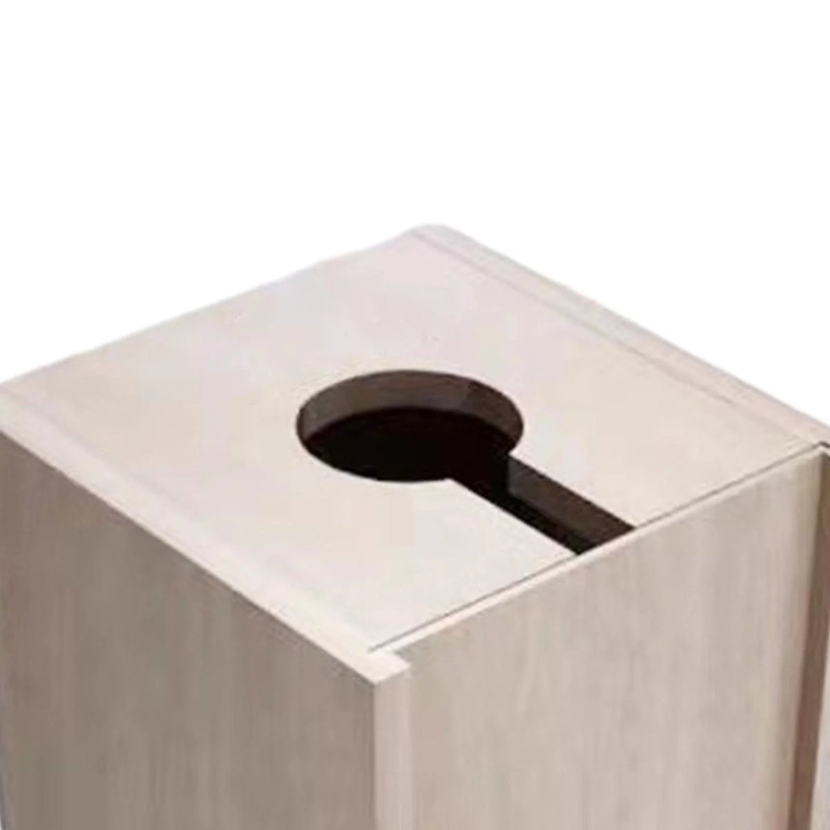 Wooden Paint Cup Organizer Box Y97673