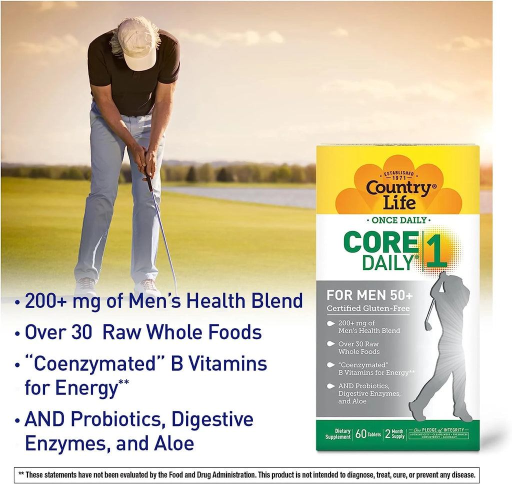 60 Tablets Multivitamin for Men 50+ A8311