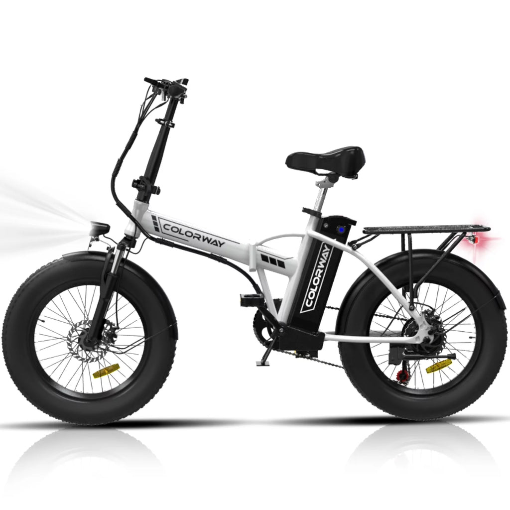 20" Fat Tire Foldable Electric Bike with 500W Battery J20338