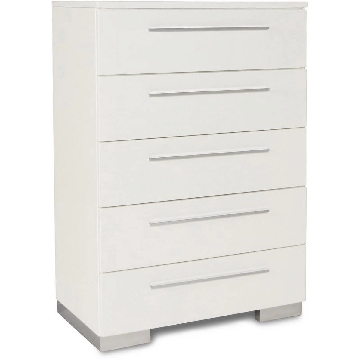 Solid Wood 5Pc Bedroom Set in White W4183