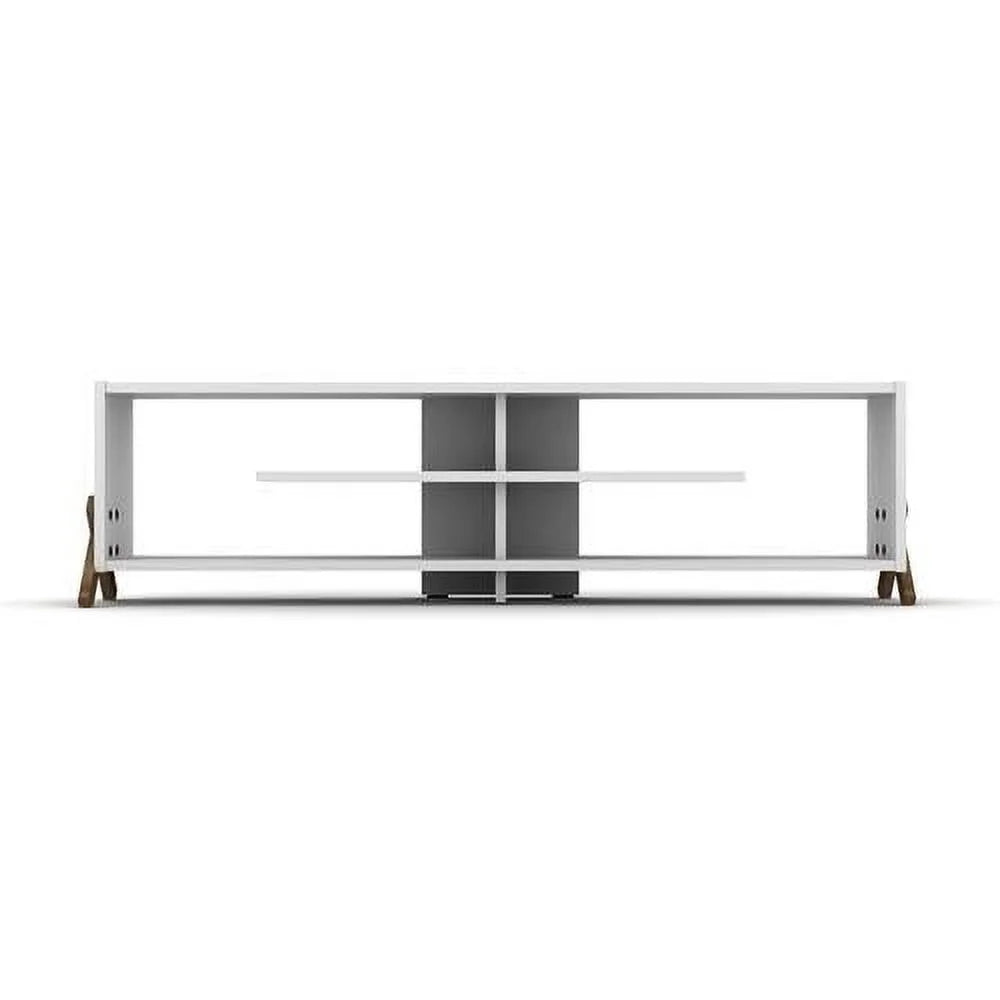 Wooden TV Stand with 4 Shelves F744