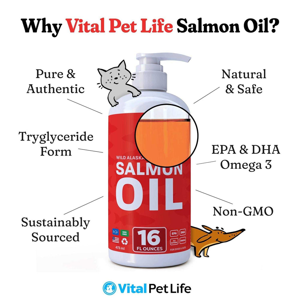 Salmon Oil for Dogs and Cats D534511