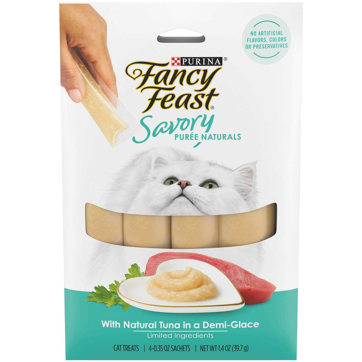 Squeezable Cat Treats Tube Savory Puree with Tuna T241