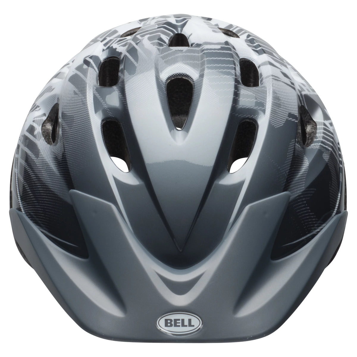 Boys Bike Helmet Dark Titanium/White Child 5+ 52-56cm F614327