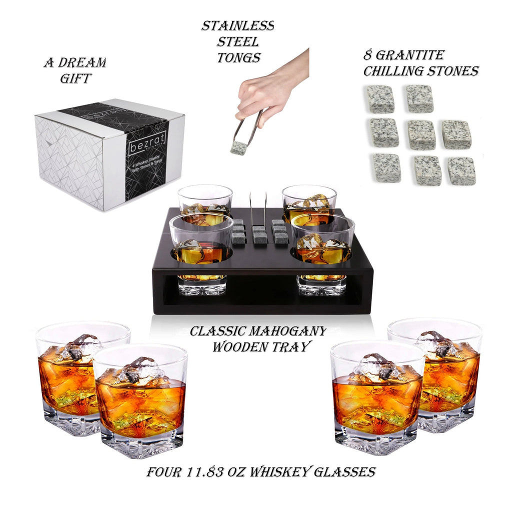 Old Fashioned Whiskey Glasses Set N351334