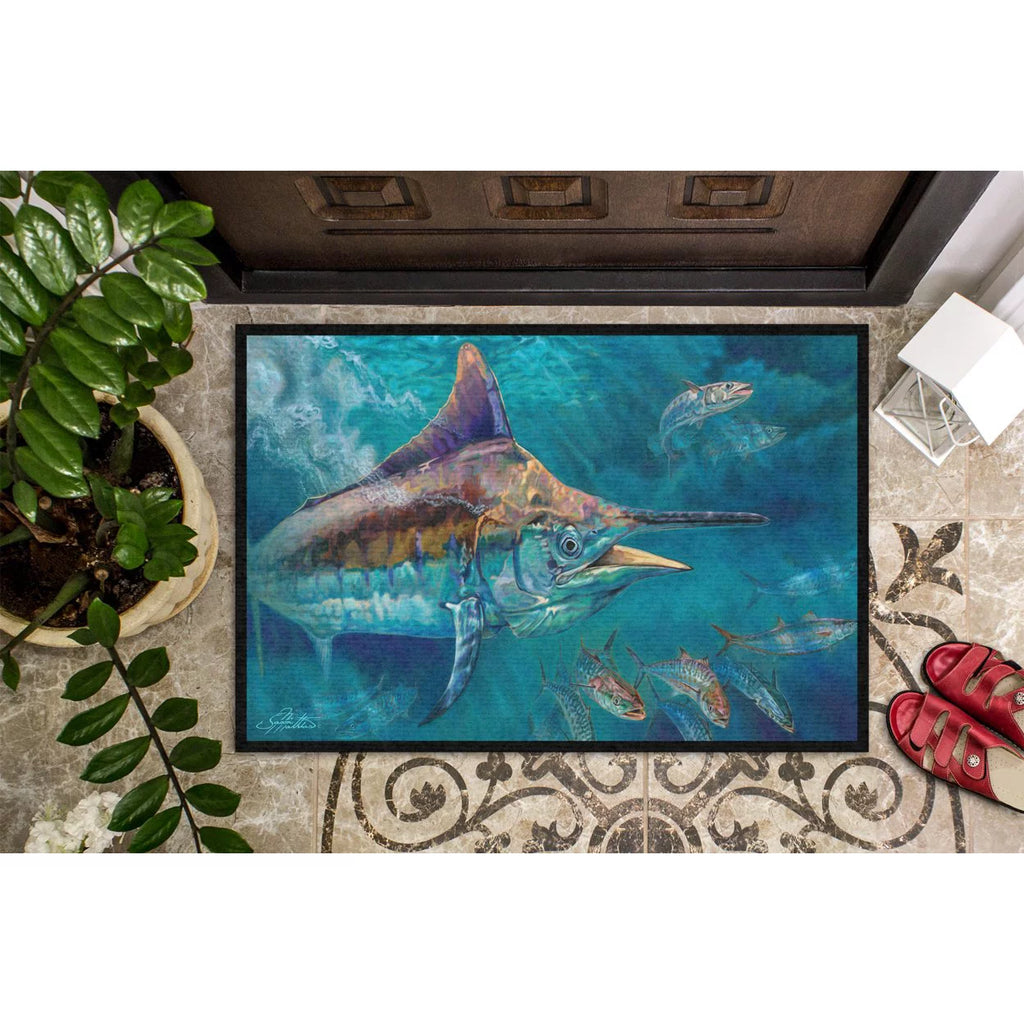 Black Marlin Indoor or Outdoor Mat 24x36 O3145