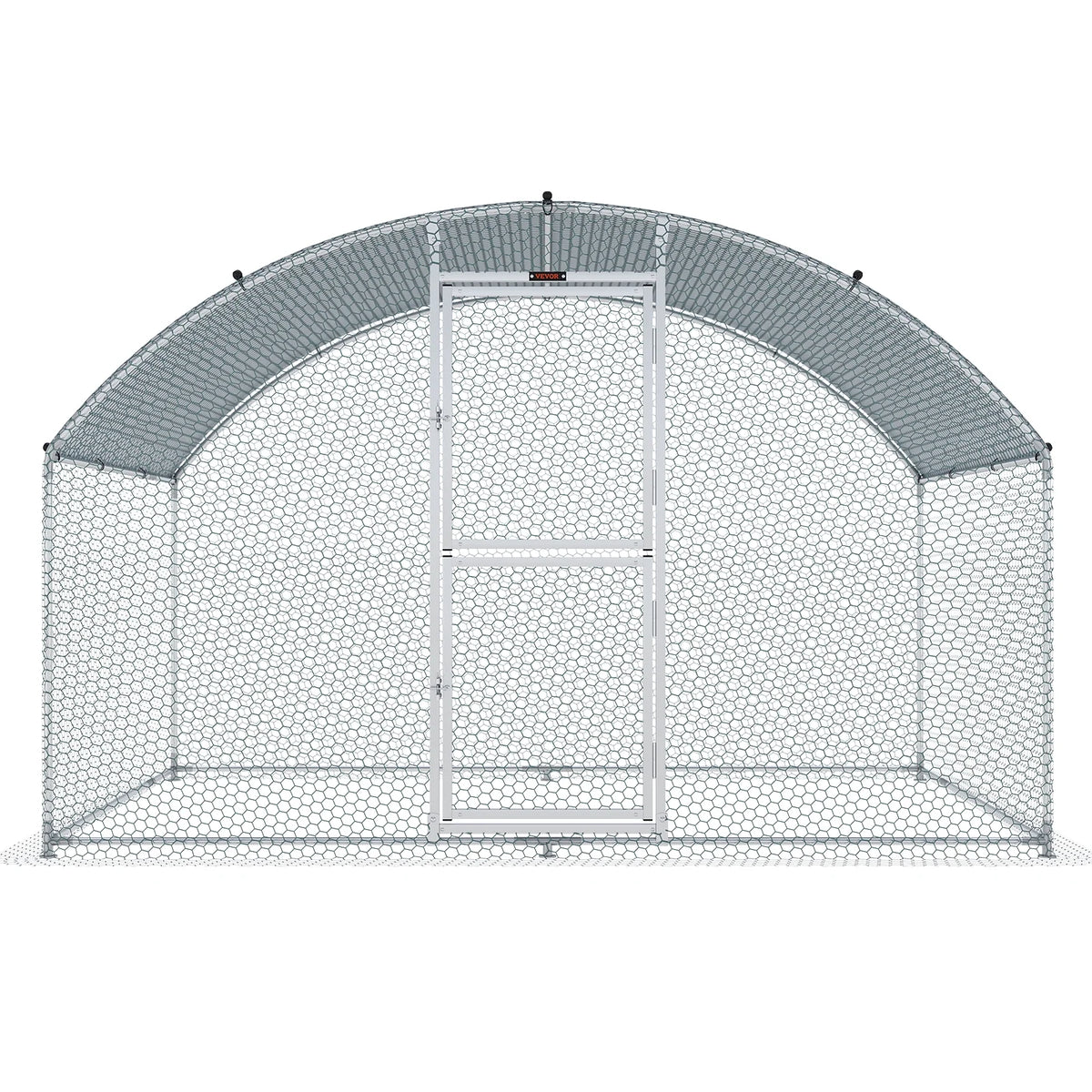 Large Metal Chicken Coop 6.6x9.8x6.6 ft X5278