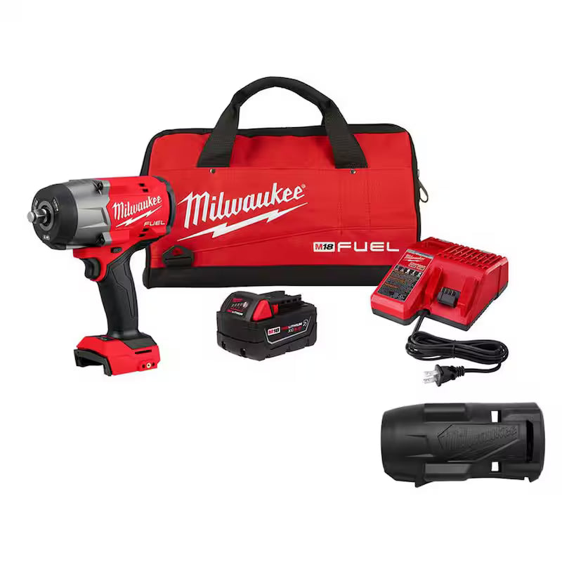 18V Lithium-Ion Brushless Cordless 1/2 in. Impact Wrench Kit J5071