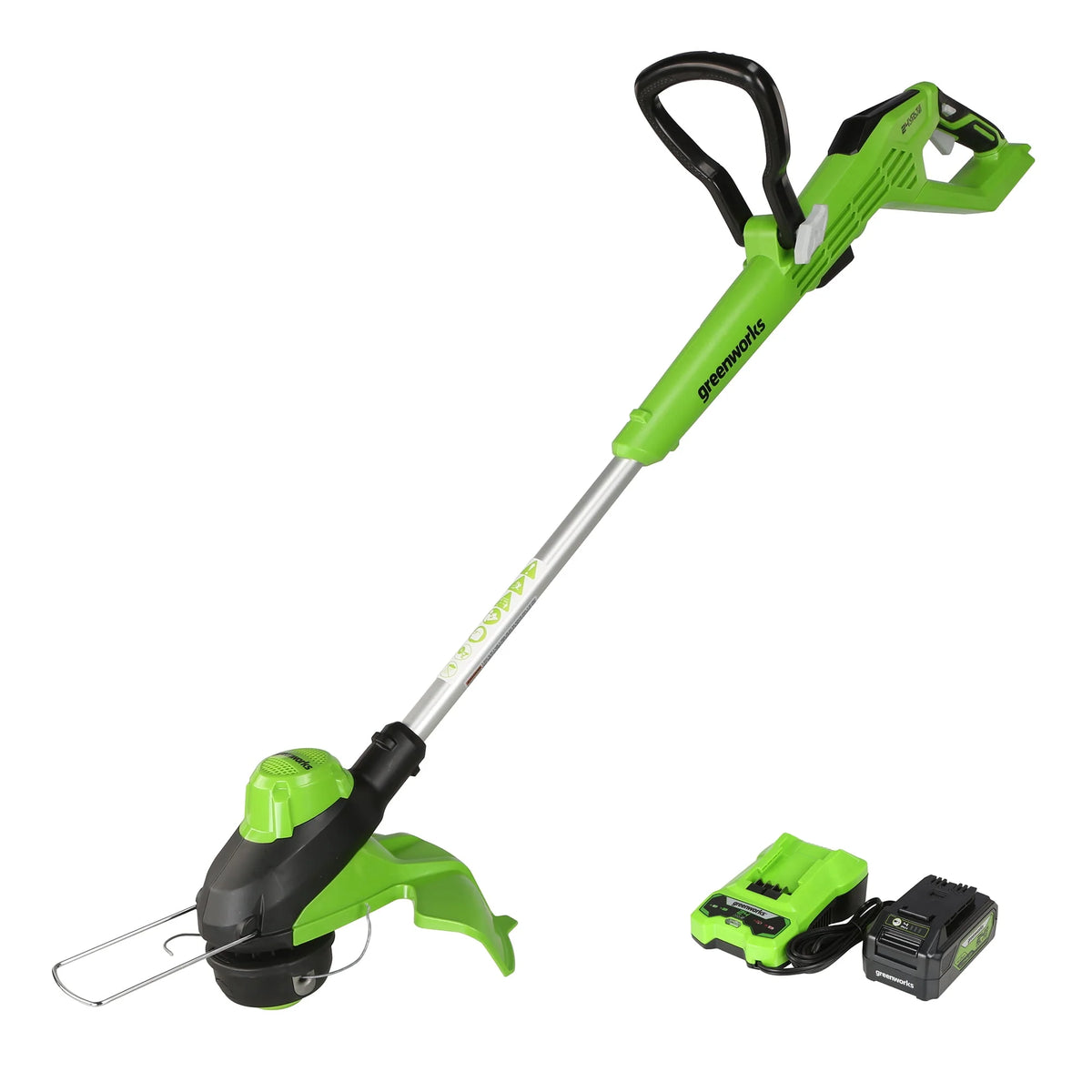 24V 13 Brushless String Trimmer with 4Ah Battery and Charger Z69774