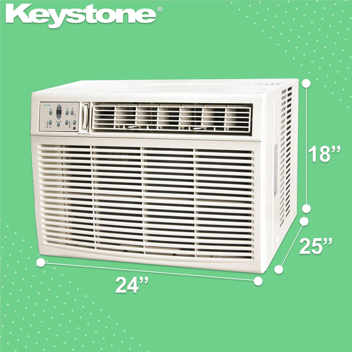 25,000/24,700 BTU 230V Window/Wall Air Conditioner with Supplemental Heat T63373