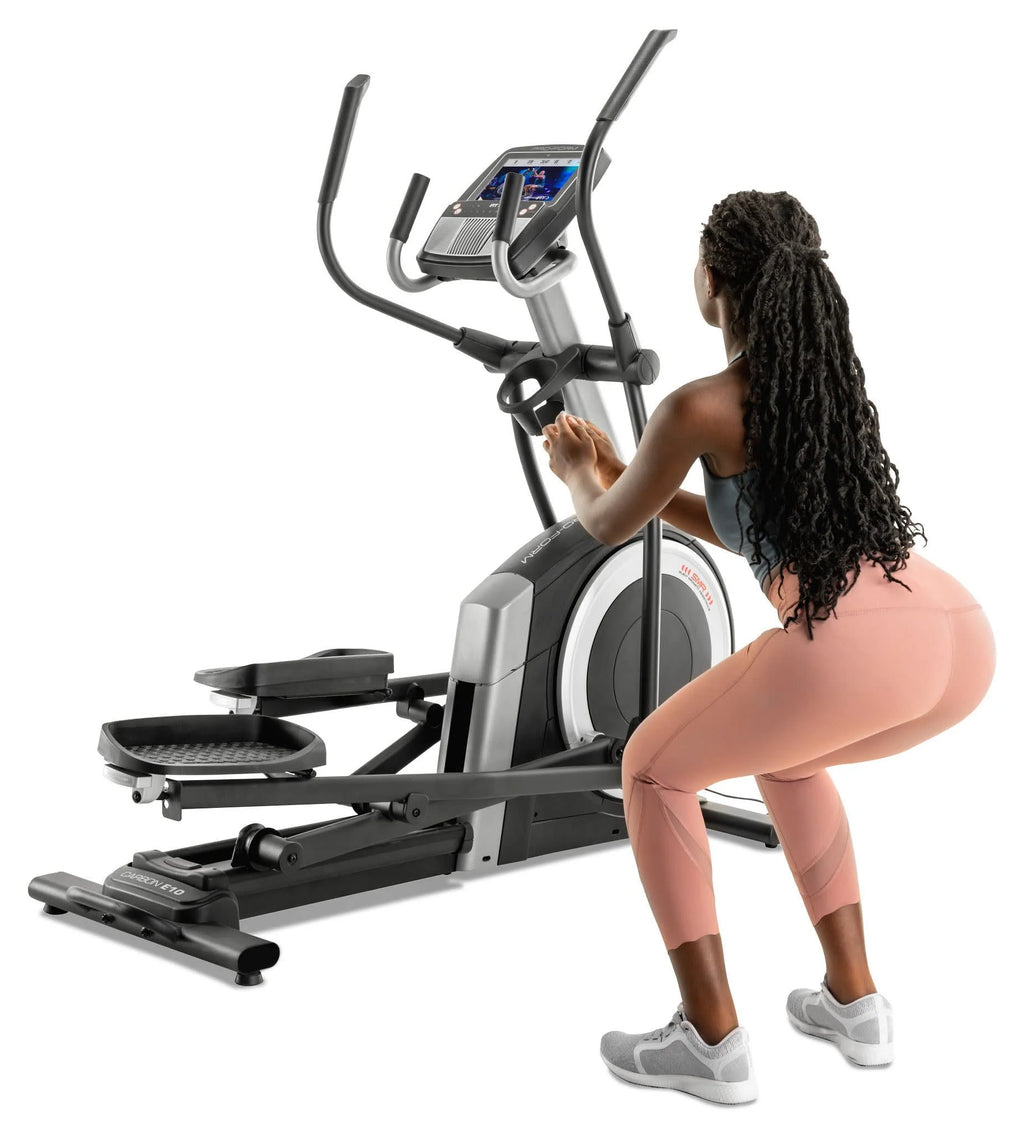 Smart Elliptical Trainer with 10 In. HD Touchscreen S61412