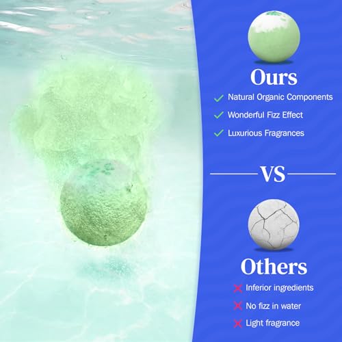 24 Pcs Bath Bombs Set with 6 Scents G941240