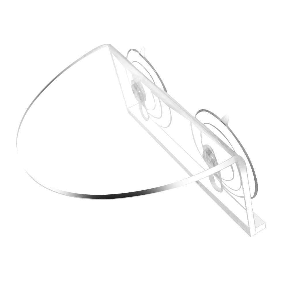 Transparent Acrylic Aquarium Shelf with Suction Cups A40145
