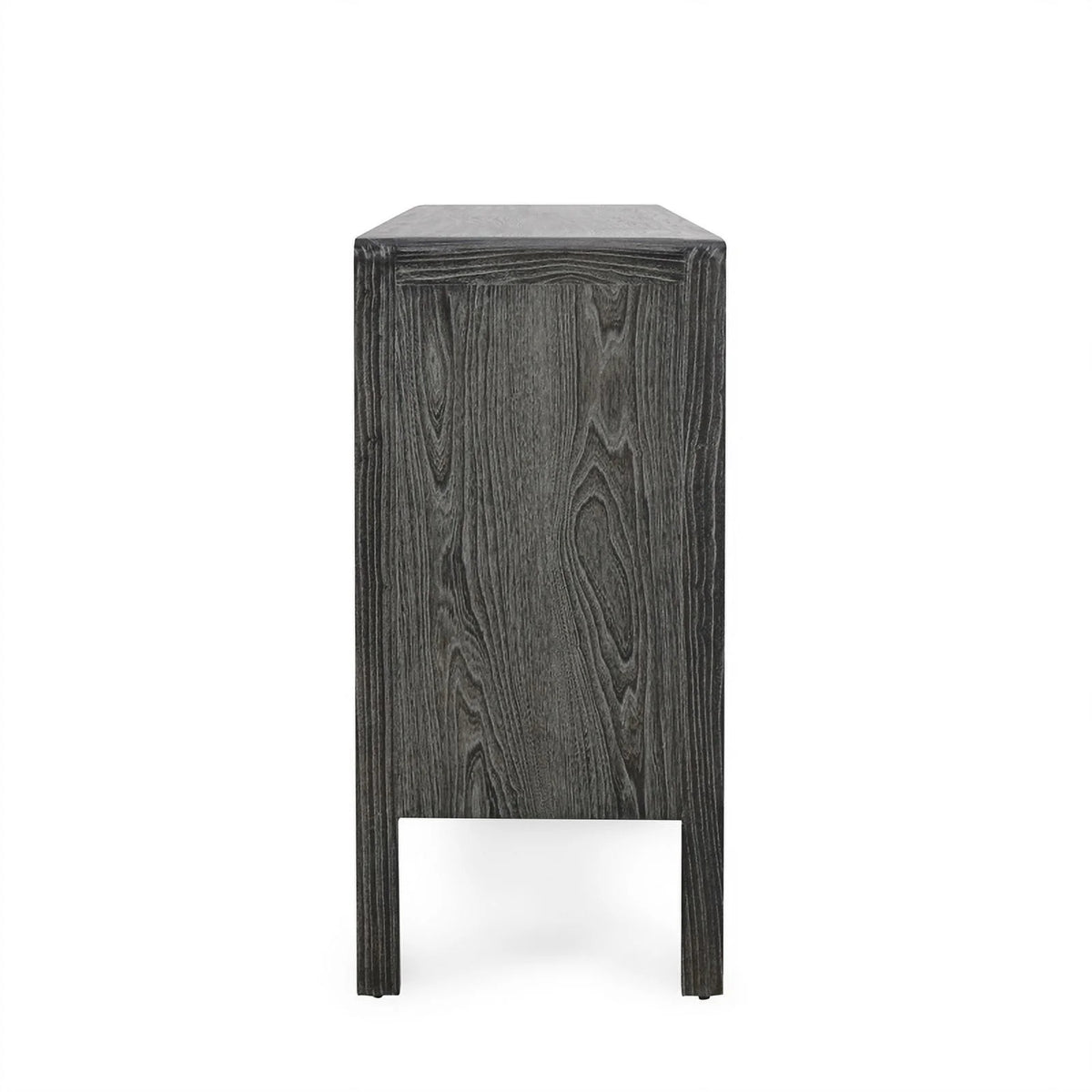 79" Reclaimed Elm Wood 4-Door Sideboard D16967