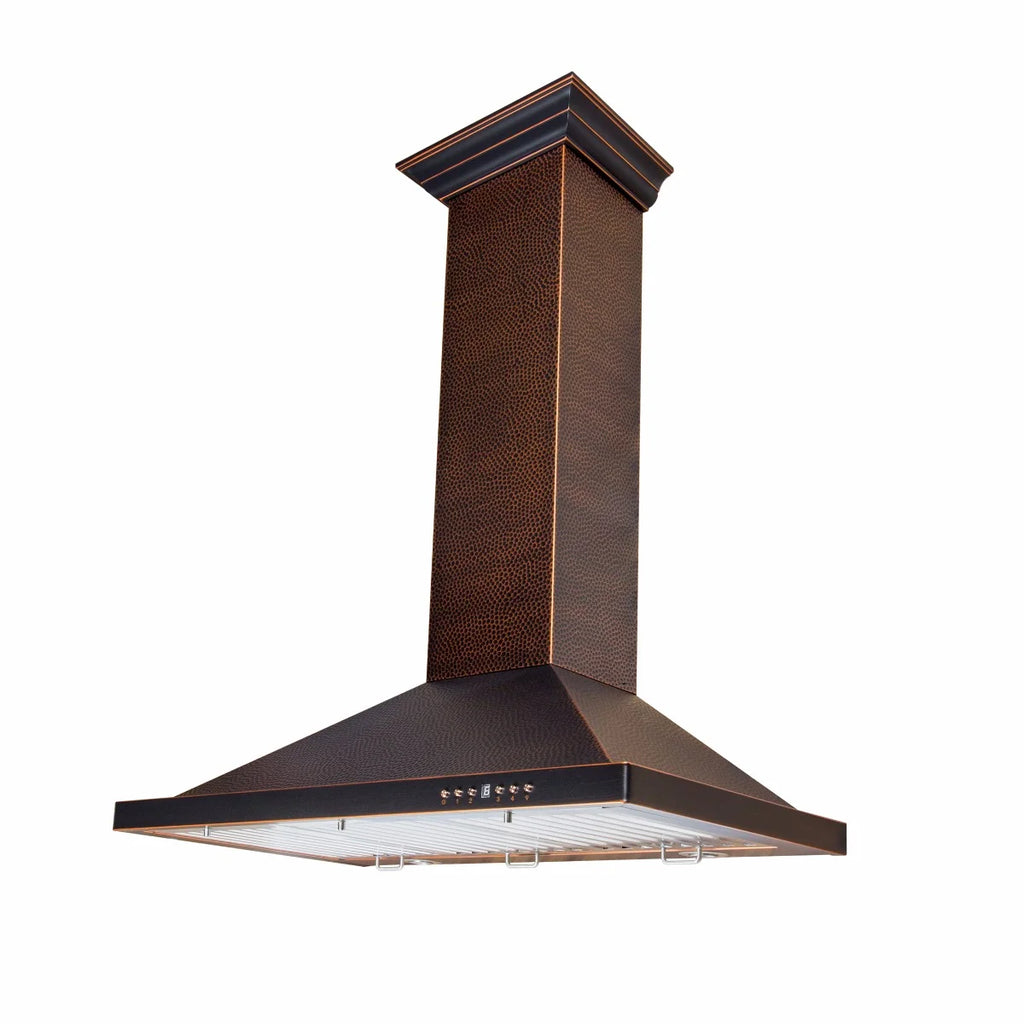 30 in. 760 CFM Hand-Hammered Wall Mount Range Hood C1049