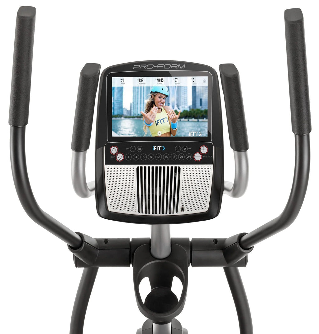 Smart Elliptical Trainer with 10 In. HD Touchscreen S61412