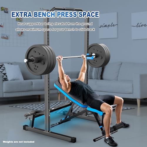 Adjustable Squat Rack with Pull Up Bar G253